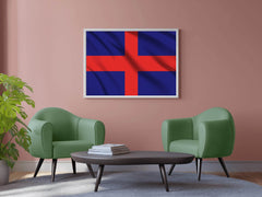 Oldenburg National Flag Wall Art - beink online art store