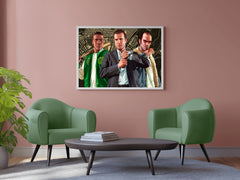 GTA V Character  Gaming Wall Art