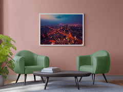 A Bustling Metropolis Wall Art