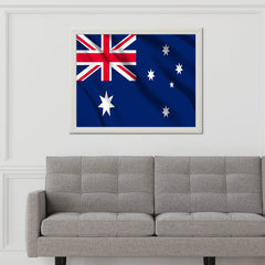Australia National Flag Wall Art - beink online art store