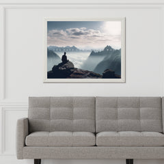 Mountaintop Moment Motivational Wall Art