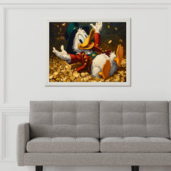 Rich Scrooge McDuck Wall Art - beink online art store