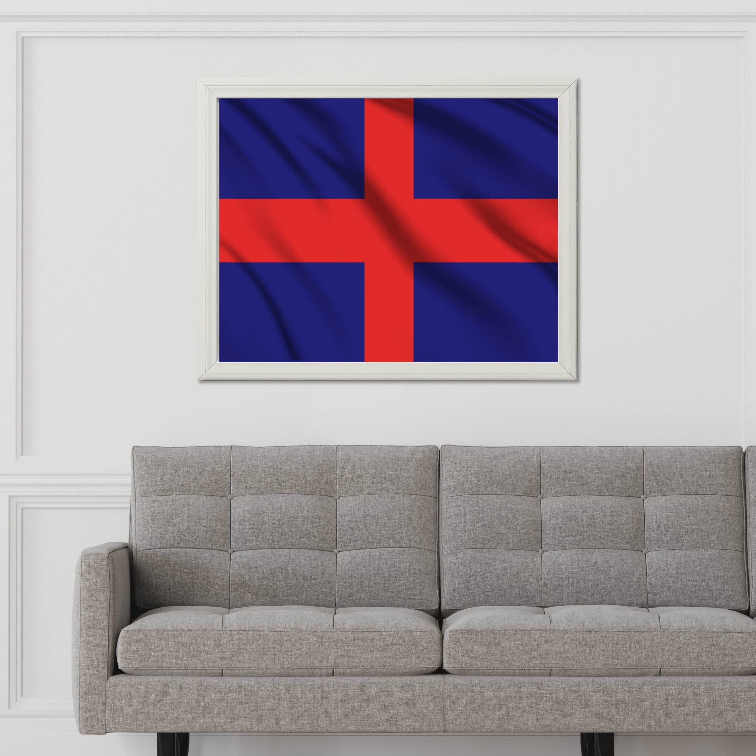 Oldenburg National Flag Wall Art - beink online art store