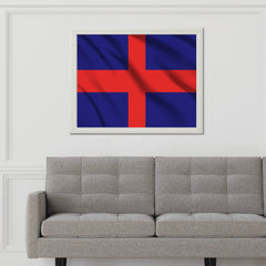 Oldenburg National Flag Wall Art - beink online art store