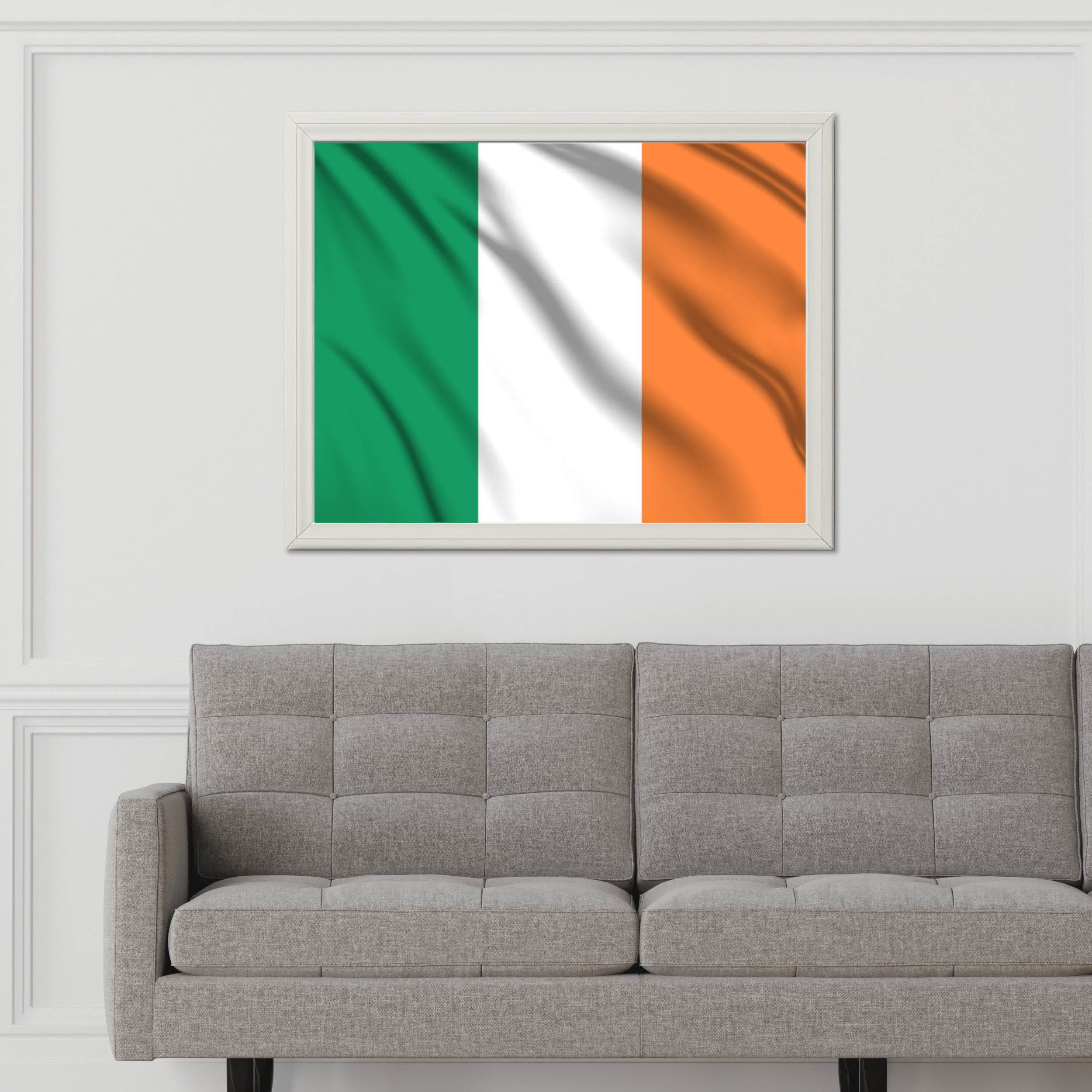 Ireland National Flag Wall Art - beink online art store