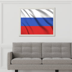 Russia National Flag Wall Art