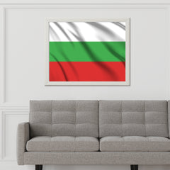 Bulgaria National Flag Wall Art