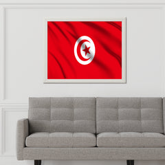 Tunisia National Flag Wall Art