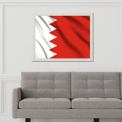 Bahrain National Flag Wall Art