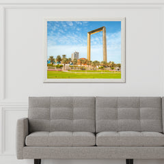 The Golden Frame Wall Art