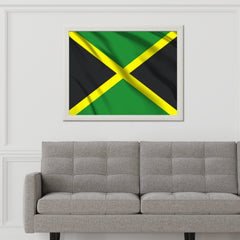 Jamaica National Flag Wall Art