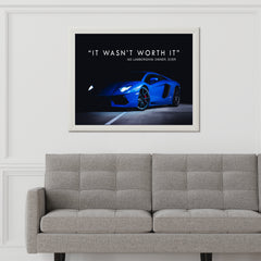 Lamborghini Huracan Wall Art