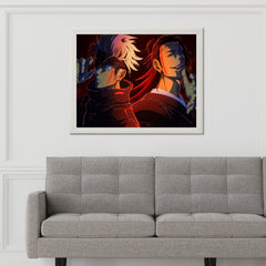 Satoru Gojo & Suguru Geto Friendship Anime Wall Art