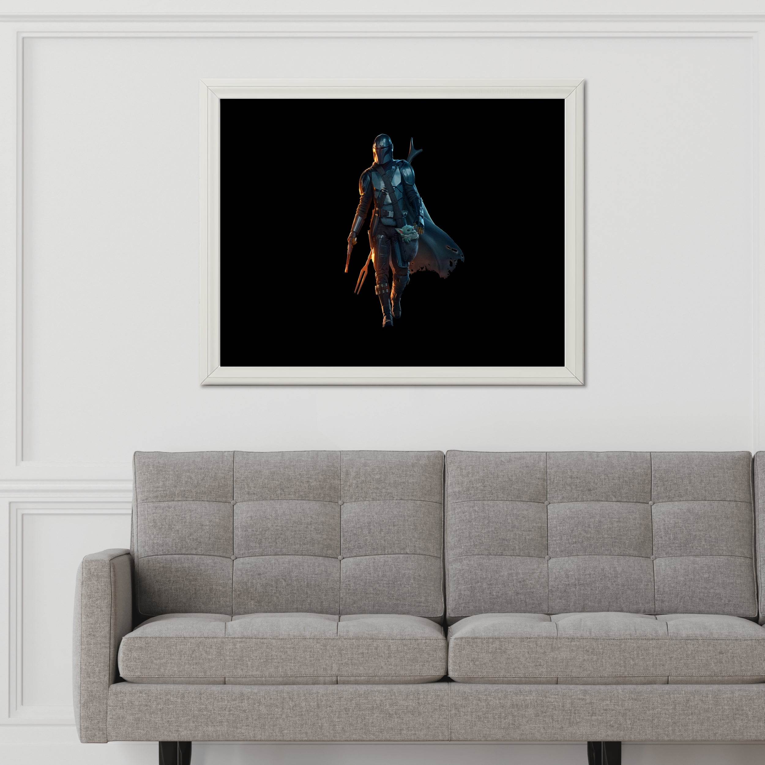 The Mandalorian Wall Art - beink online art store