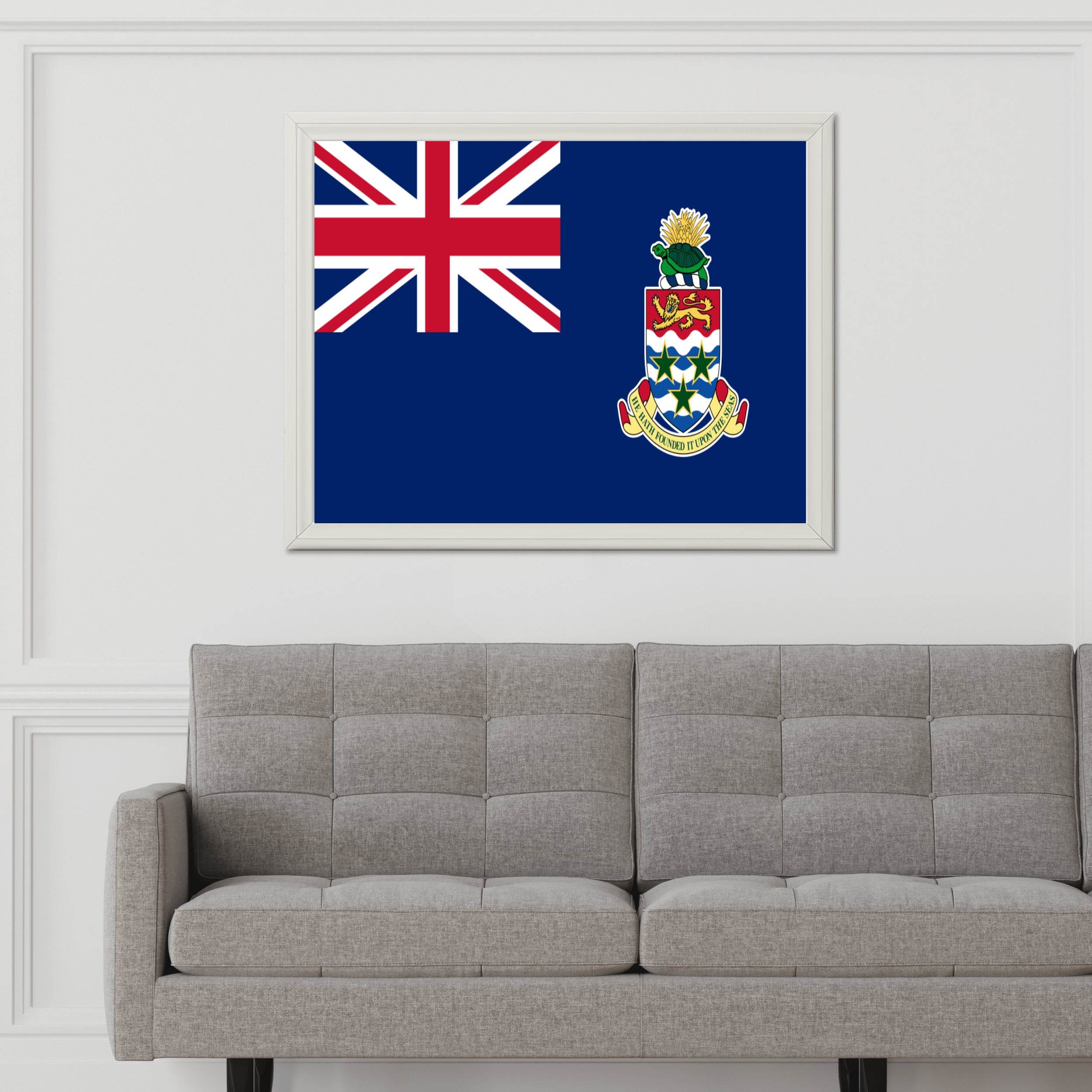 Cayman Islands National Flag Wall Art - beink online art store