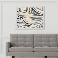 Ocean Currents Modern Wall Art