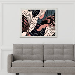 Textile Pattern Abstract Wall Art - beink online art store