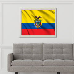 Ecuador National Flag Wall Art