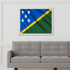 Solomon Islands National Flag Wall Art