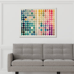 Abstract Painting of Circles With Different Colors