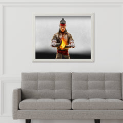 Mortal Kombat  Liu Kang Gaming Wall Art