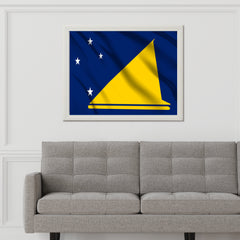 Tokelau National Flag Wall Art