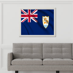 Anguilla National Flag Wall Art