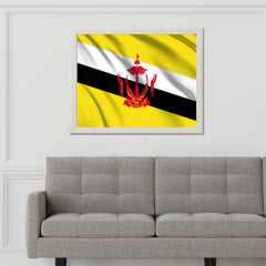 Brunei National Flag Wall Art