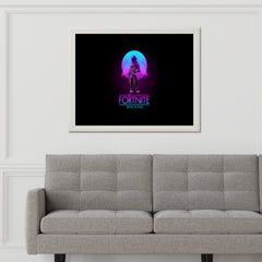 FORTNITE Cool Neon  Gaming Wall Art