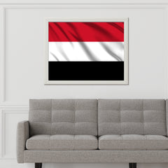 Yemen National Flag Wall Art