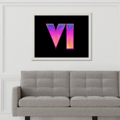 GTA 6 LOGO Gaming Wall Art