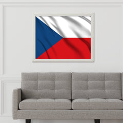 Czech Republic Flag Wall Art