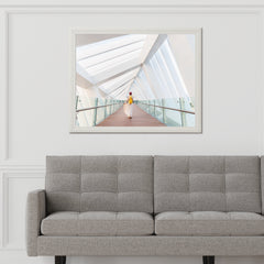 Geometric Walkway Wall Art