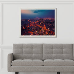 A Bustling Metropolis Wall Art