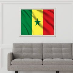 Senegal National Flag Wall Art