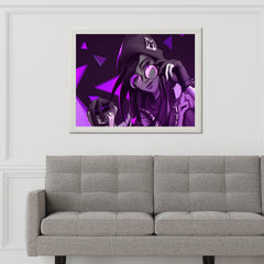 Valorant Killjoy Purple Gaming Wall Art