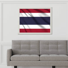 Thailand National Flag Wall Art - beink online art store
