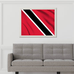 Trinidad and Tobago National Flag Wall Art - beink online art store