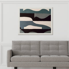 Geometric Tide Modern Wall Art