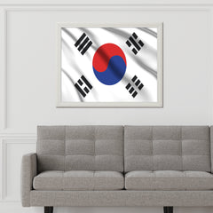 South Korea National Flag Wall Art - beink online art store