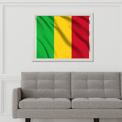 Mali National Flag Wall Art