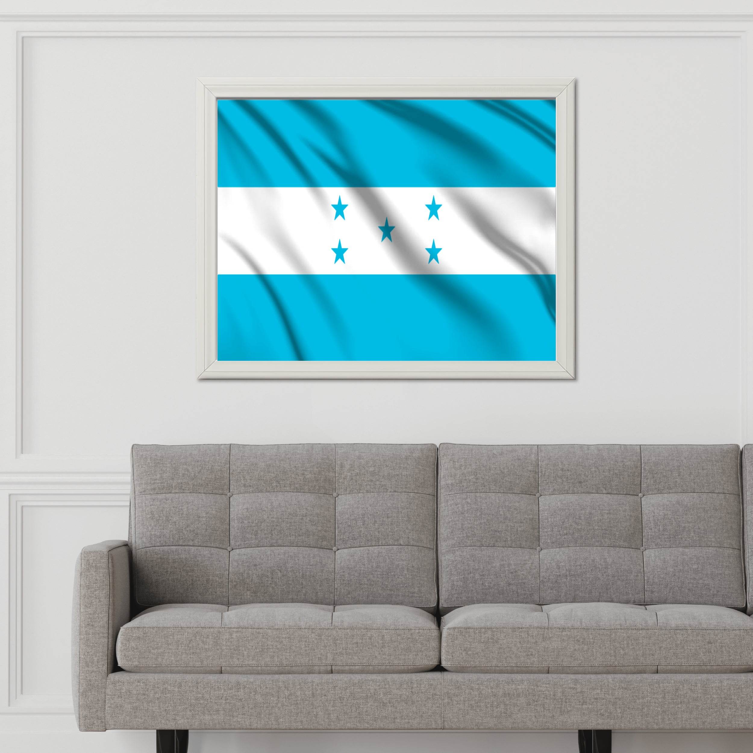 Honduras National Flag Wall Art - beink online art store