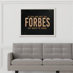 The Forbes Pursuit Motivational Wall Art