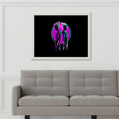 Neon Dragon Ball Z  Anime Wall Art