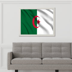 Algeria National Flag Wall Art