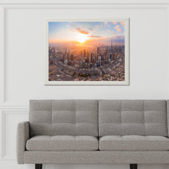 A Panoroma of the Skyline Wall Art