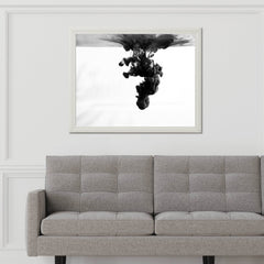 Liquid Pigment Black & White Wall Art - beink online art store
