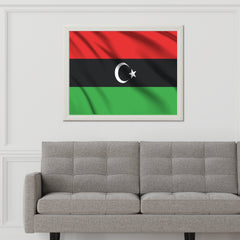 Libya National Flag Wall Art