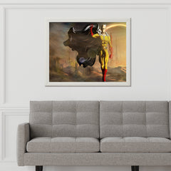 Saitama One Punch Man Anime Wall Art - beink online art store