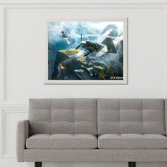 Battlefield 2042 Aerial combat  Gaming Wall Art